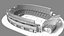 Modello 3D dello stadio di Columbus, Ohio