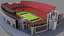 Modello 3D dello stadio di Columbus, Ohio