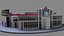 Modello 3D dello stadio di Columbus, Ohio