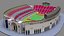 Modello 3D dello stadio di Columbus, Ohio