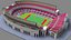 Modello 3D dello stadio di Columbus, Ohio