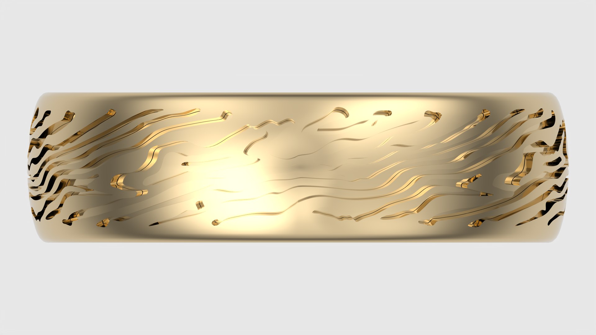 3D Model Wave Pattern Artistic Ring JDBCo - TurboSquid 2345196