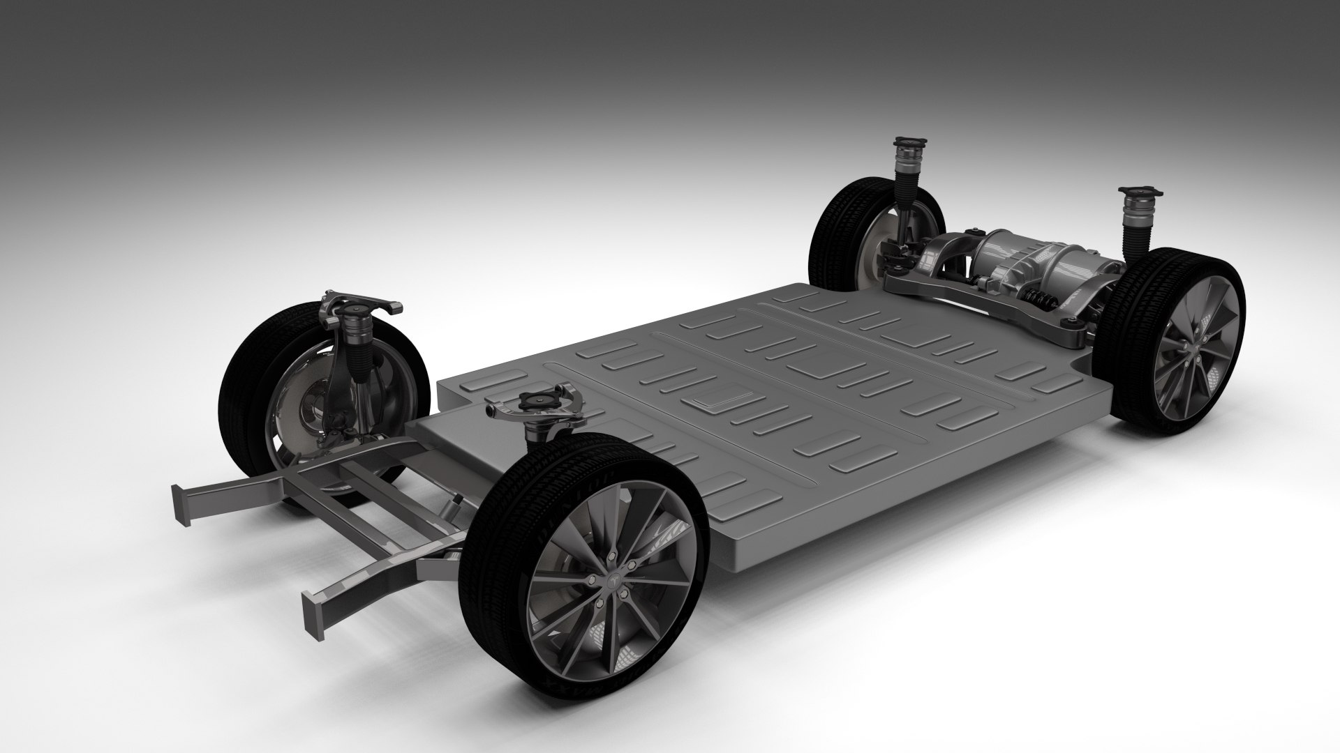tesla model s chassis