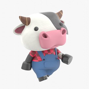 Cute Cow Illustration