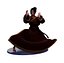 Belle femme asiatique exécutant un kata