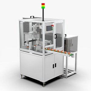 Automatic Nut Washer Bolt Assembly Machine 3D model