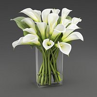Bouquet with Calla lilies-2