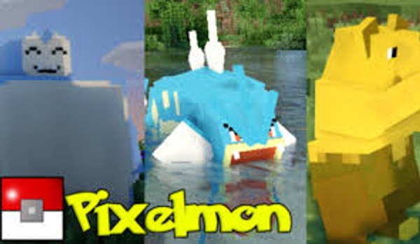 PIXELMON, MAS SÓ POSSO TER POKEMON AZUL 