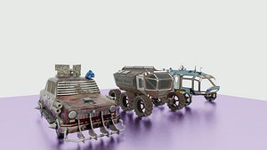 Fantasy War Vehicles Pack