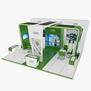 exhibition booth 3D