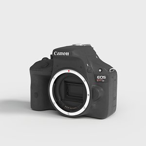 3D model CANNON EOS KISS X7