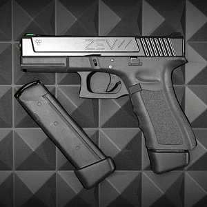 Pistol glock 3D model