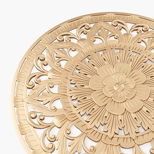 3D Rosette Model