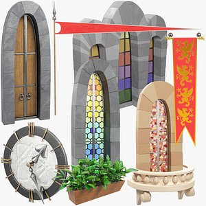 Medieval Building Parts Collection V2
