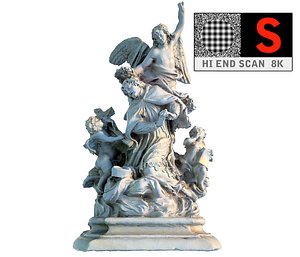 3d model of angels vienna monument