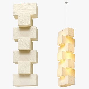 Akari 30P Pendant Light 3D