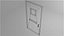 3D door 21 model
