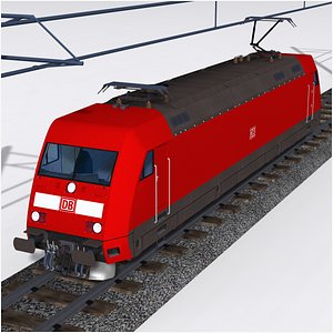 3D model db class 101 electric locomotive