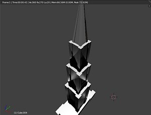 new york skyscraper tower 3D