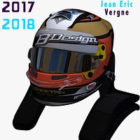 Vergne helmet 2017 2018