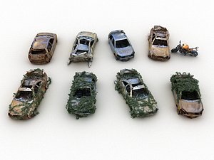 Apocalyptic Car Wreck Pack