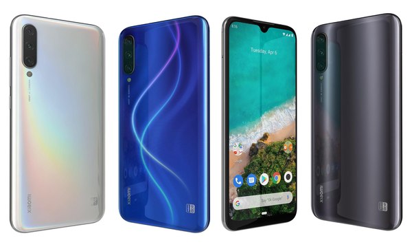 Xiaomi Mi A3 All Colors 3D model