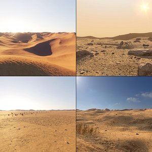 Desert Environment Landscape Collection 3D model