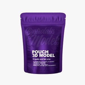 Food Pouch Bag 3D model