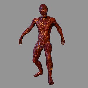 mutant characters humanoid 3D model