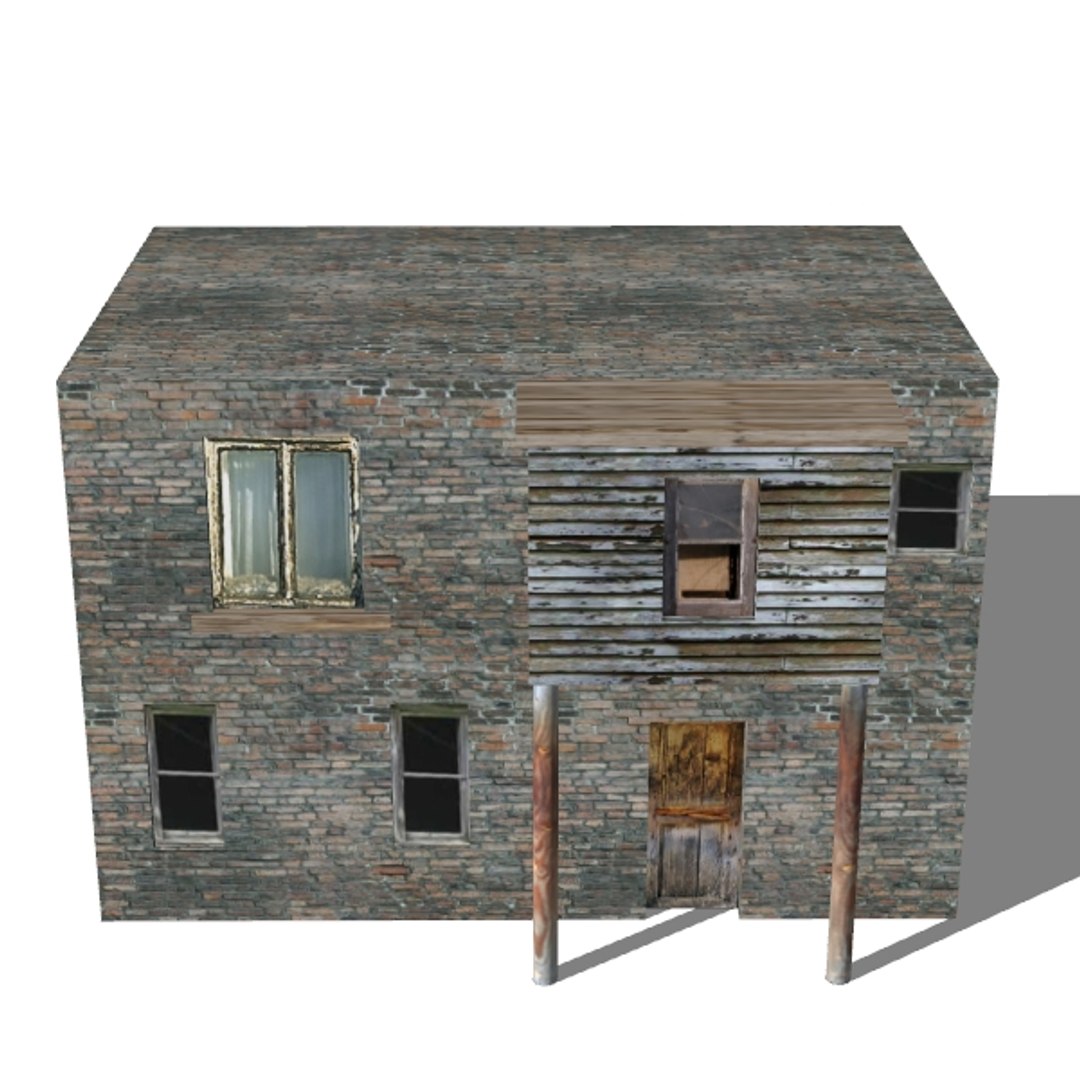 3d Victorian Slums Model