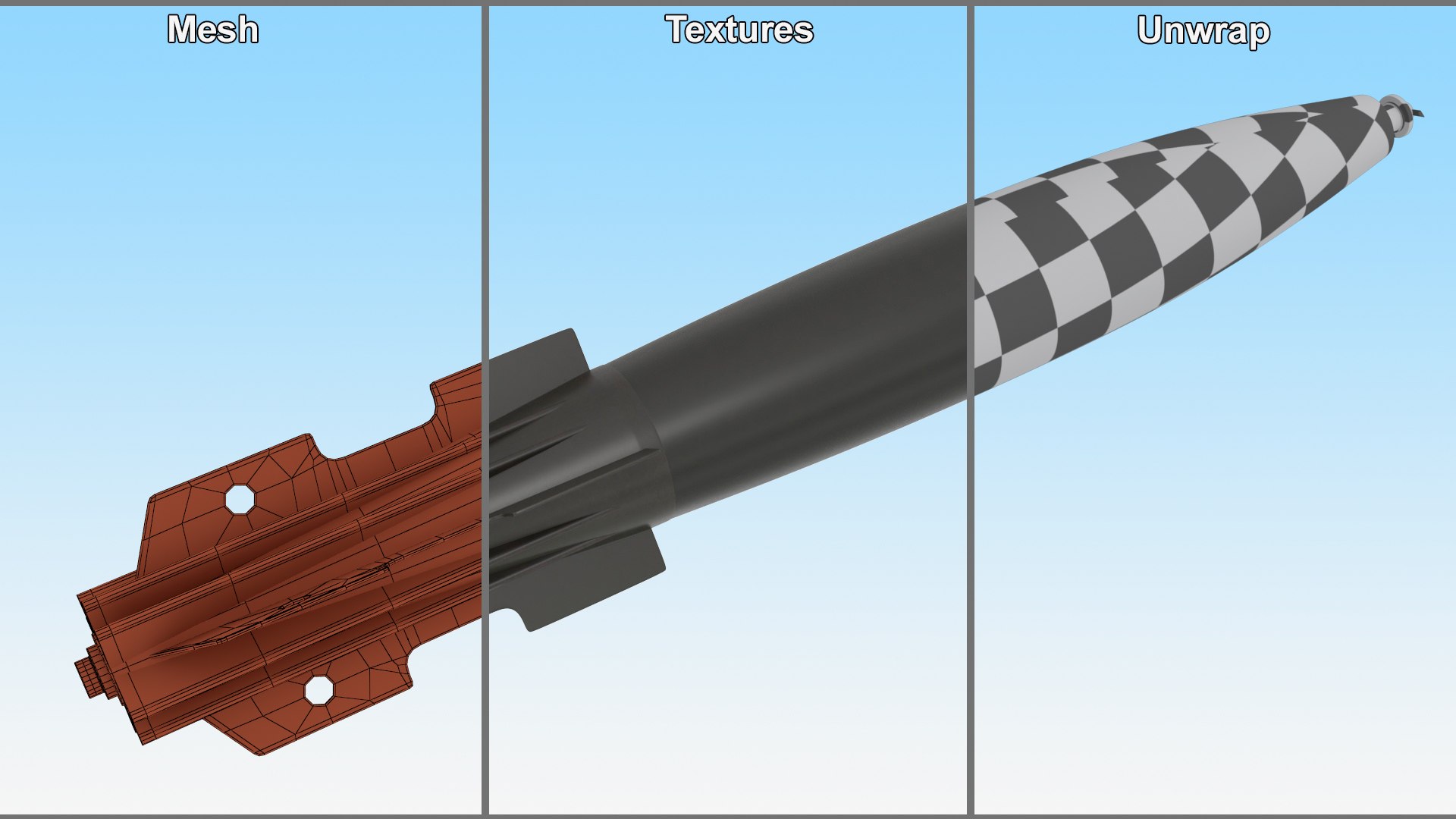 Unguided Aerial Bomb Model 3D model https://p.turbosquid.com/ts-thumb/fj/CqPLkO/KK/unguided_aerial_bomb_model_008/jpg/1742998847/1920x1080/fit_q87/99649afbe7b67433e3d862ab440e2eb7f247cb35/unguided_aerial_bomb_model_008.jpg