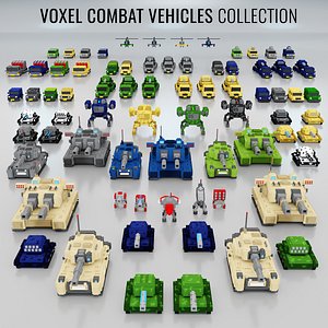 Voxel Combat - Ultimate Collection 3D model
