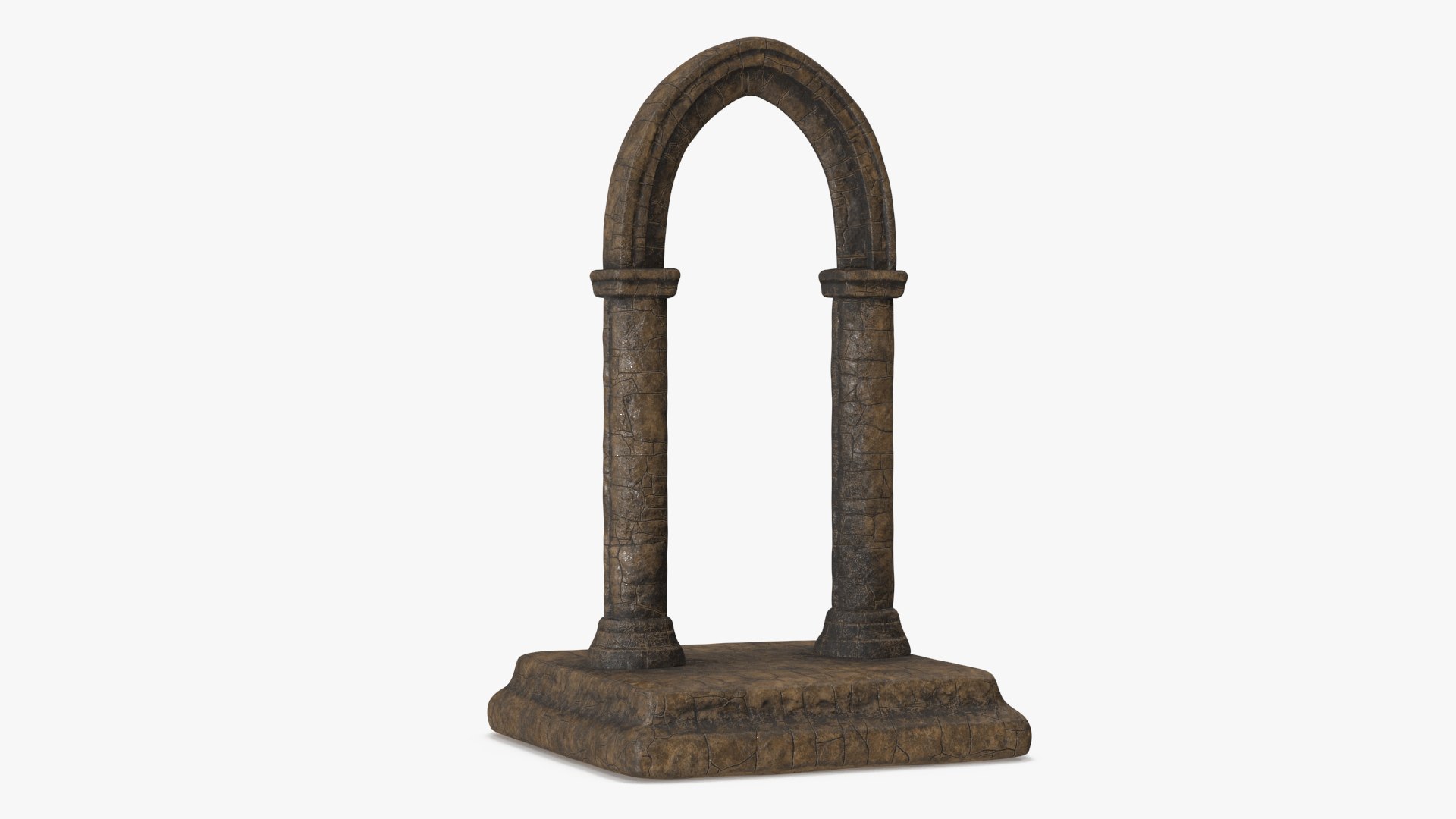 Gate Portal Inactive 3D model preview