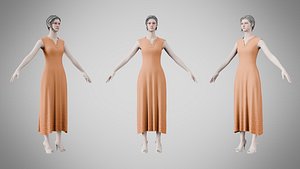 3D Dress 44 Sedona Sunset
