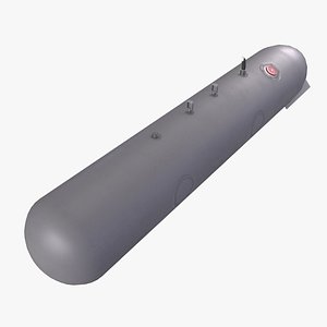 Aircraft External Fuel Tank 450L 3D model