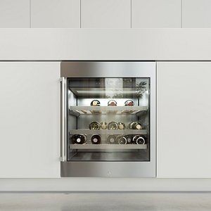 3D gaggenau wine rw402261 refrigerator