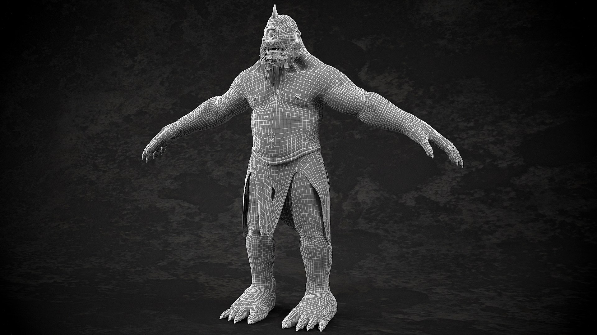 3D Giant Cyclops Creature - TurboSquid 2154418