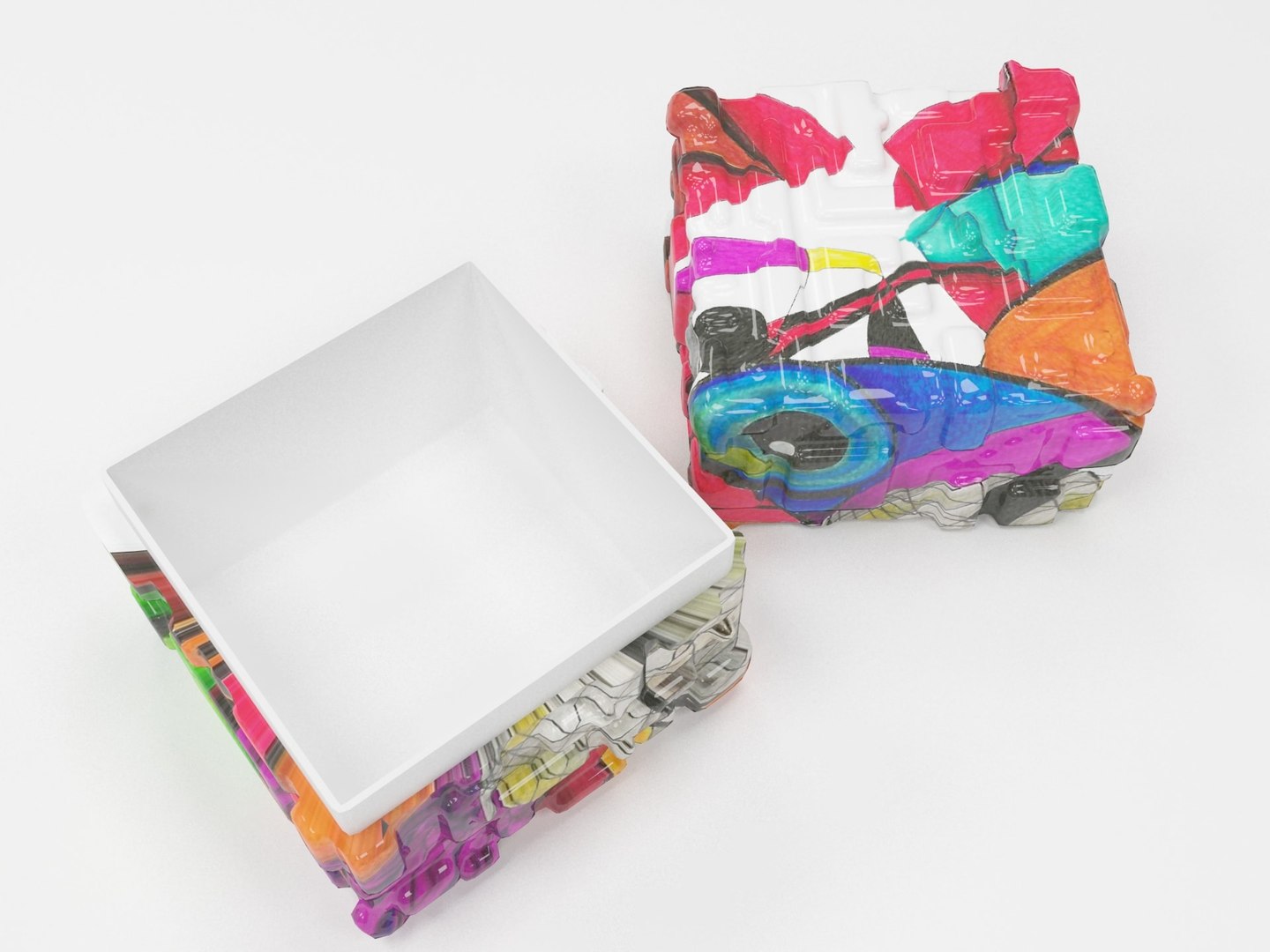 Box abstract 3D - TurboSquid 1336612