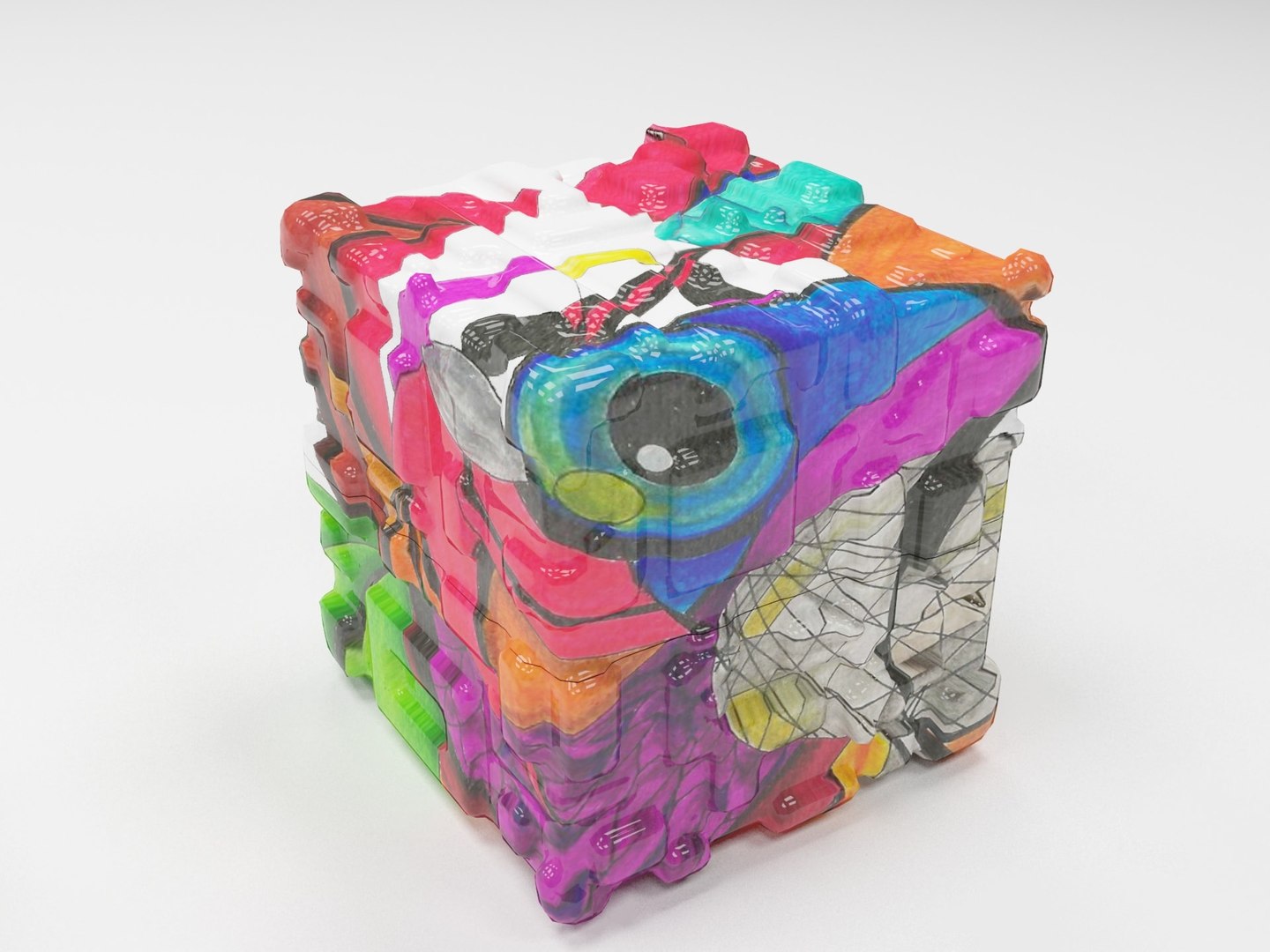 Box abstract 3D - TurboSquid 1336612