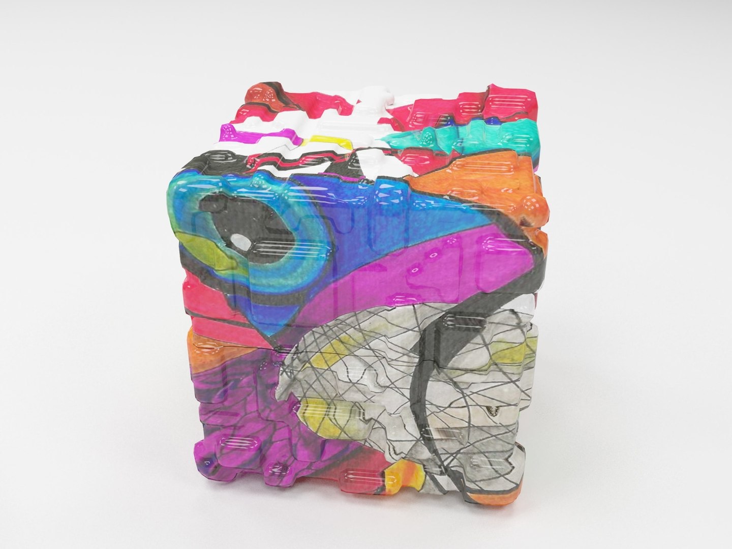 Box Abstract 3D - TurboSquid 1336612