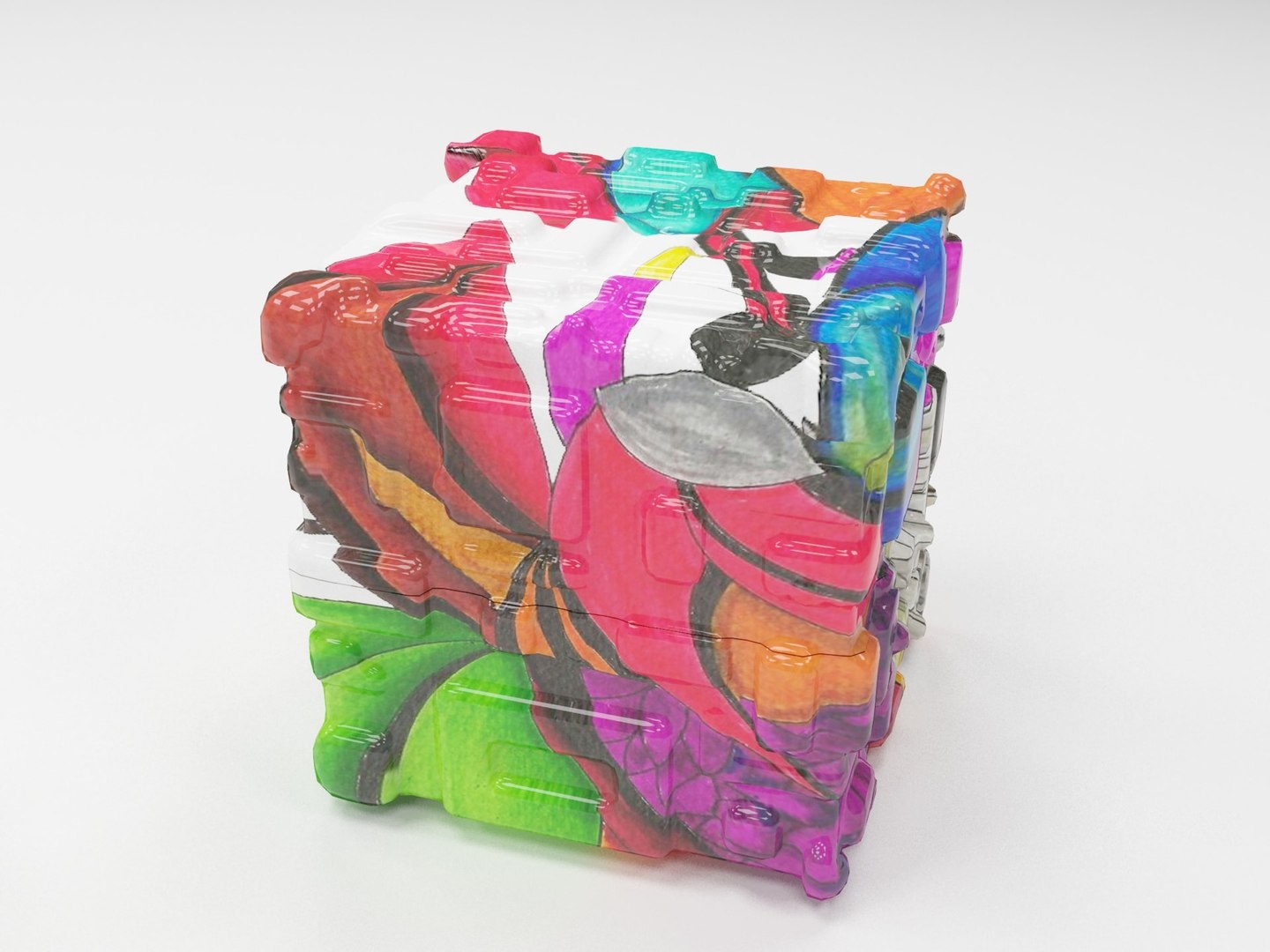 Box abstract 3D - TurboSquid 1336612