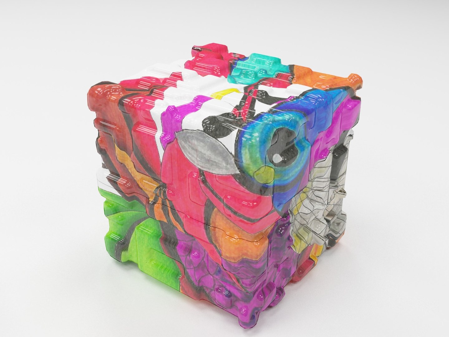 Box abstract 3D - TurboSquid 1336612