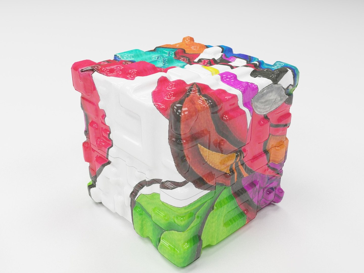Box Abstract 3D - TurboSquid 1336612
