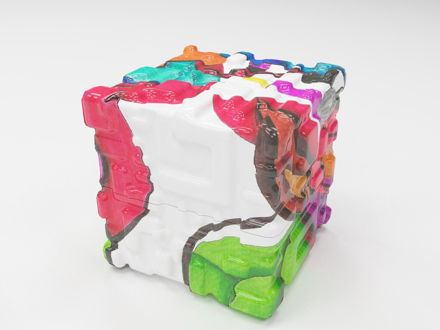 Box Abstract 3D - TurboSquid 1336612
