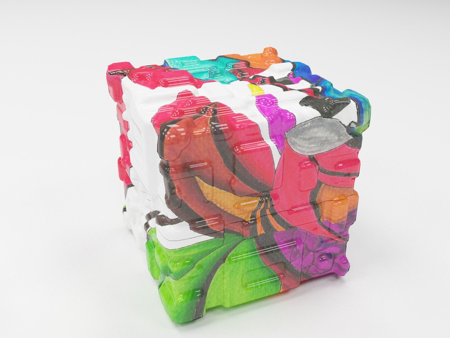 Box Abstract 3D - TurboSquid 1336612