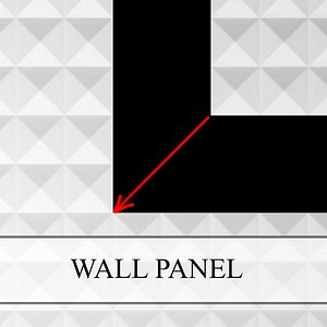 3d model wall panel