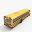classic school bus 3D model