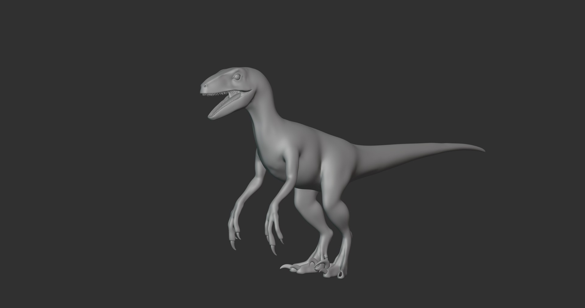 Utahraptor Basemesh Low Poly 3D 모델 - TurboSquid 1995265