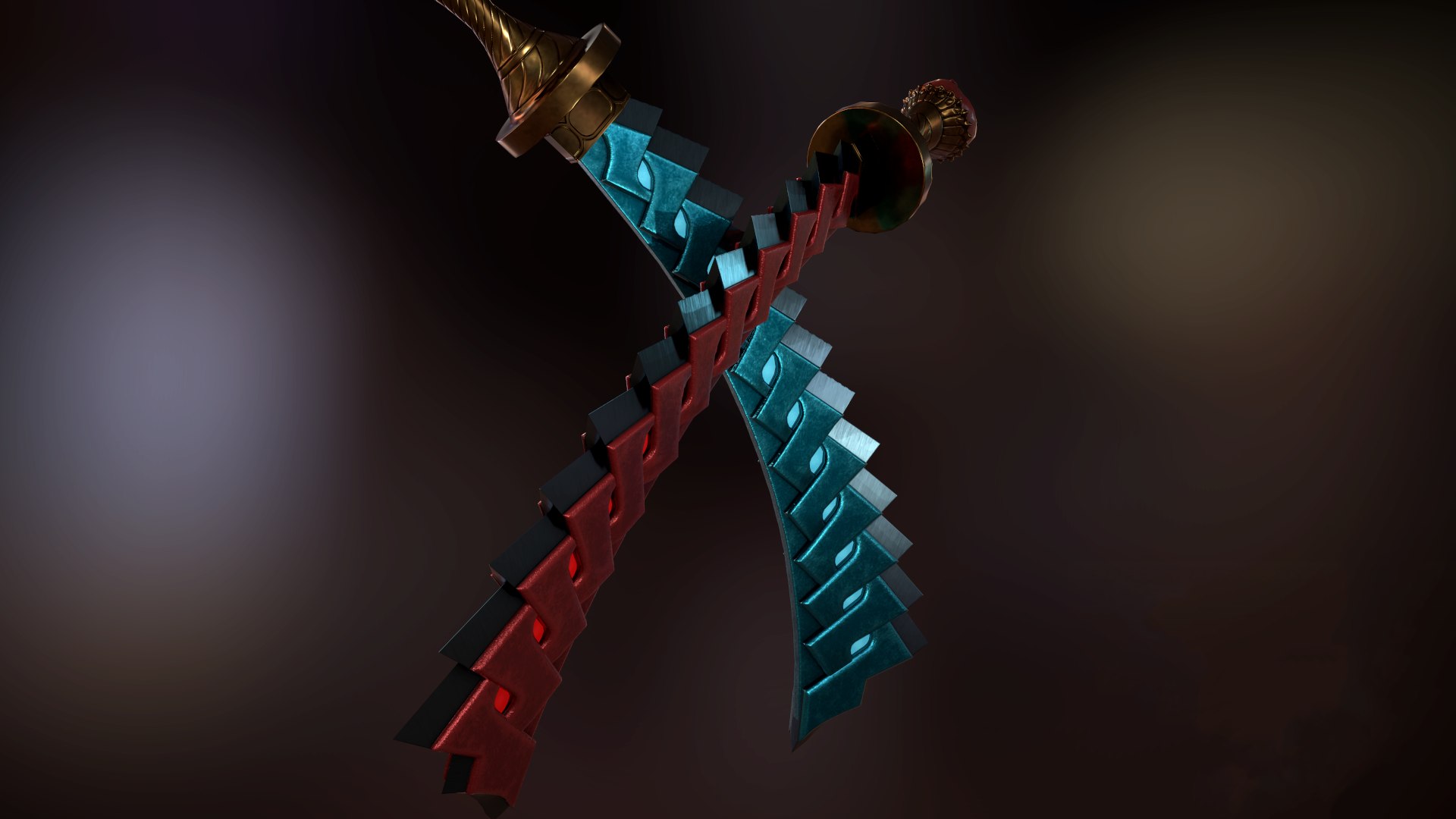 3D Model Swords Devil 3 - TurboSquid 1353846
