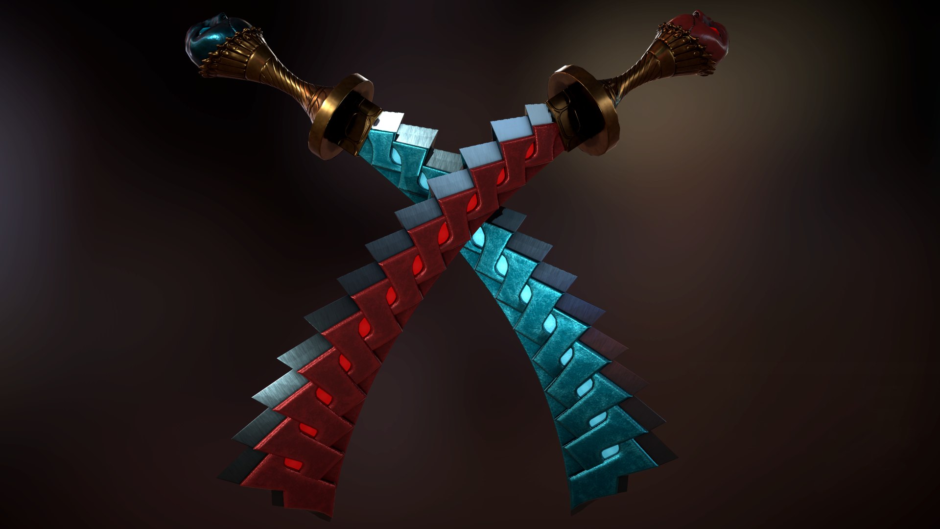 3D Model Swords Devil 3 - TurboSquid 1353846